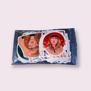 100 Waterproof Vinyl Stickers Pack (mostly Taylor Swift Themed) - Cute Stickers